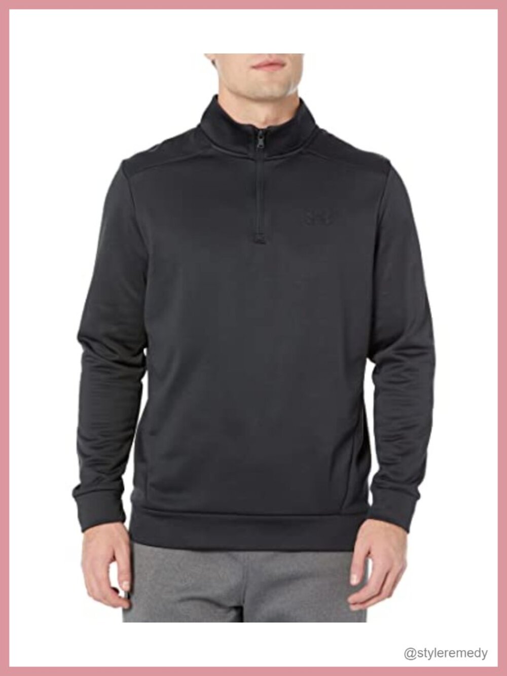 Quarter Zip Pullover Fleece Sweatshirt Lightweight Stretchy Warm Layer